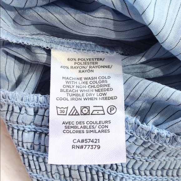 Ann Taylor Off Shoulder Peasant Blouse - Picture 7 of 7